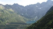 Morskie oko ze szlaku przez Świstówke