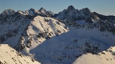 Przełęcz Zawrat zdobyta! 2159m npm - widać np Rysy i Wysoką