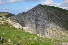 słynna ściana Krzesanicy, widziana z Małołączniaka