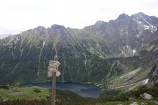 Morskie Oko i Czarny Staw z Ceprostrady :) - czerwiec 2011