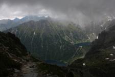 Koniec ładnej pogody nad Morskim Okiem i Czarnym Stawem :( - czerwiec 2011