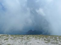 Spojrzenie na Giewont (widok z Małołączniaka)